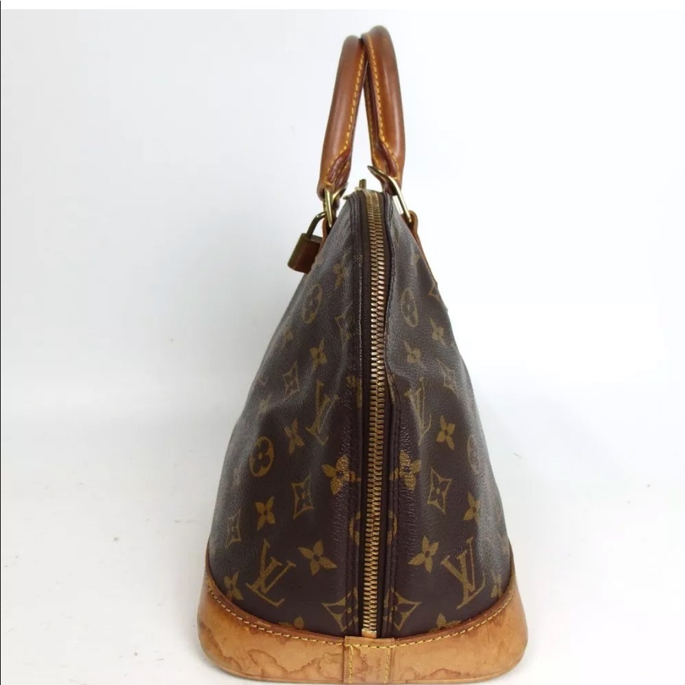 Auth Louis Vuitton Alma Satchel Boston Bag - Picture 3 of 8